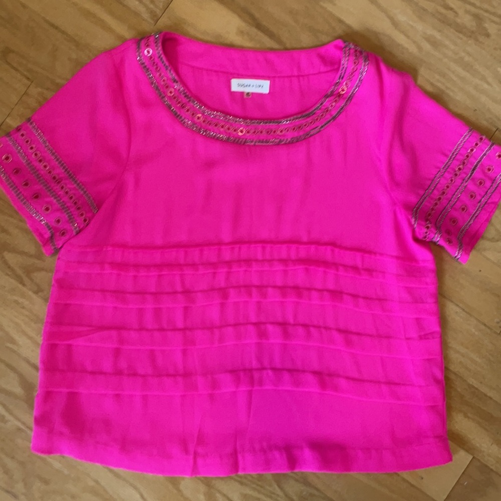 Top with Beading - Picture 2 of 5